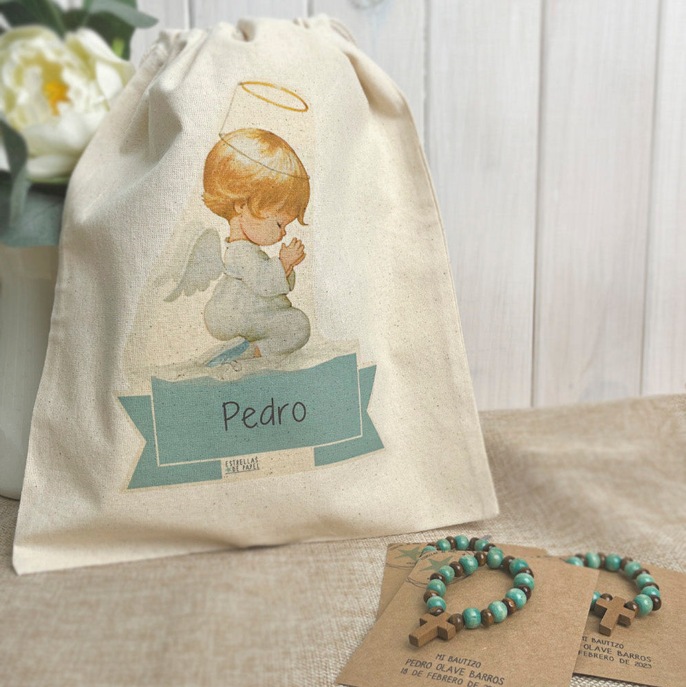 Bolsa para recuerdos Bautizo Niño