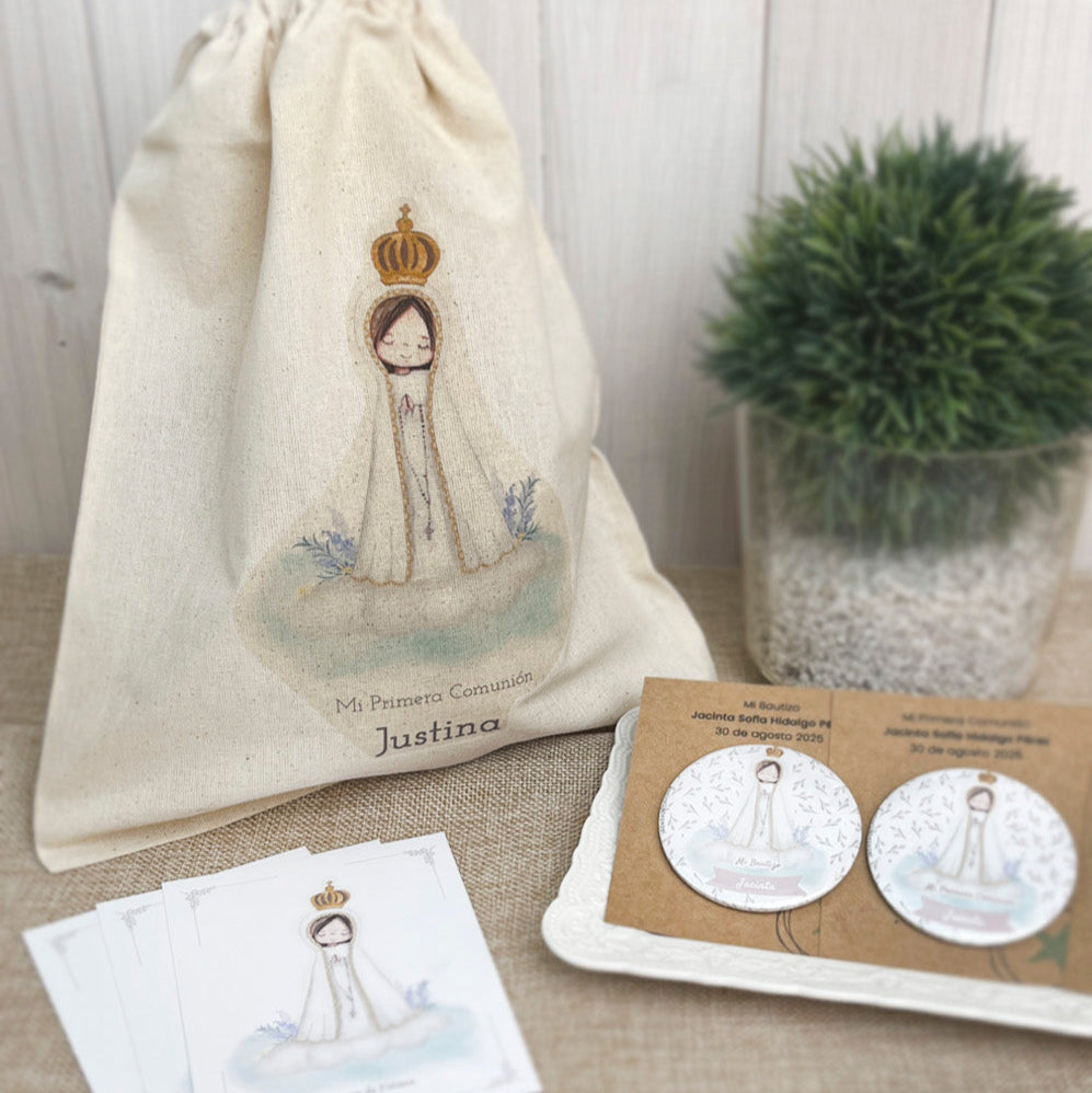 Bolsa para recuerdos Bautizo Niña