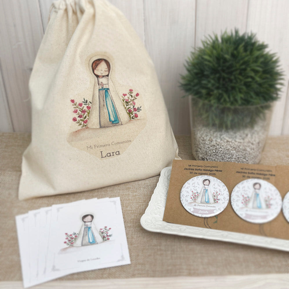 Bolsa para recuerdos Bautizo Niña