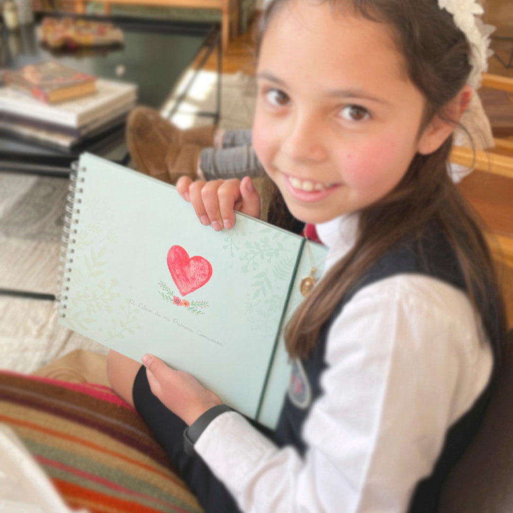 Libro Comunión Niña