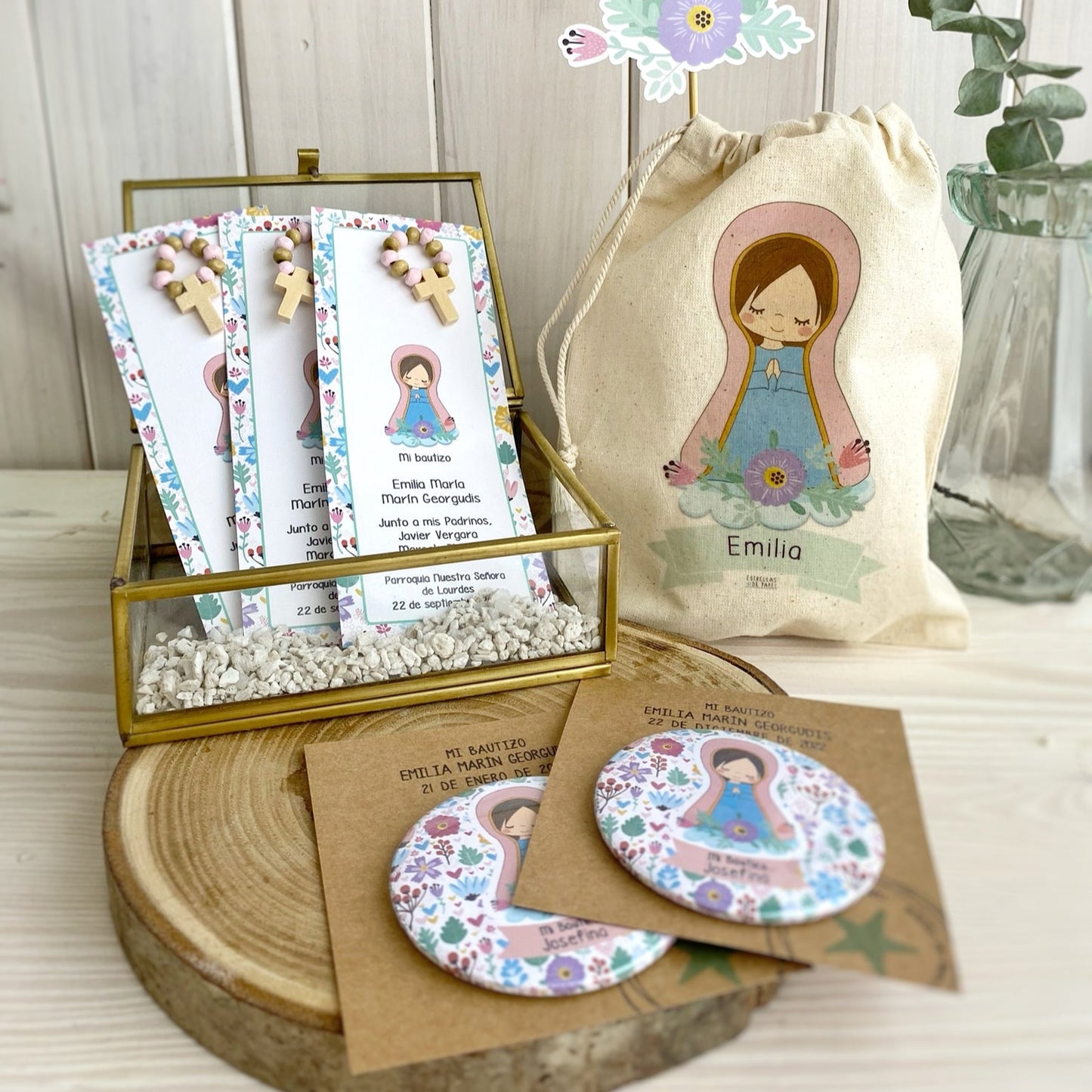 Santito bautizo niña: Marcalibro Virgen Lupe Flores