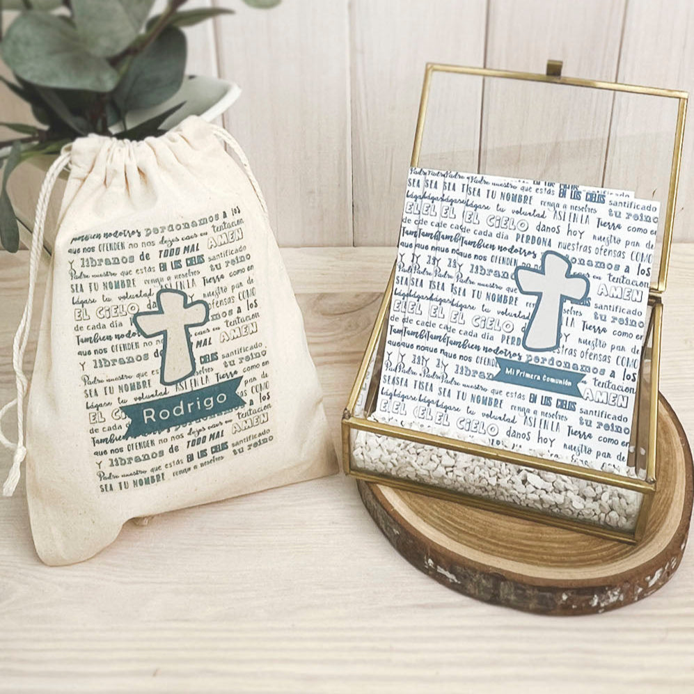 Set Comunión Niño 1: 36 Santitos + 1 Bolsa de Santitos