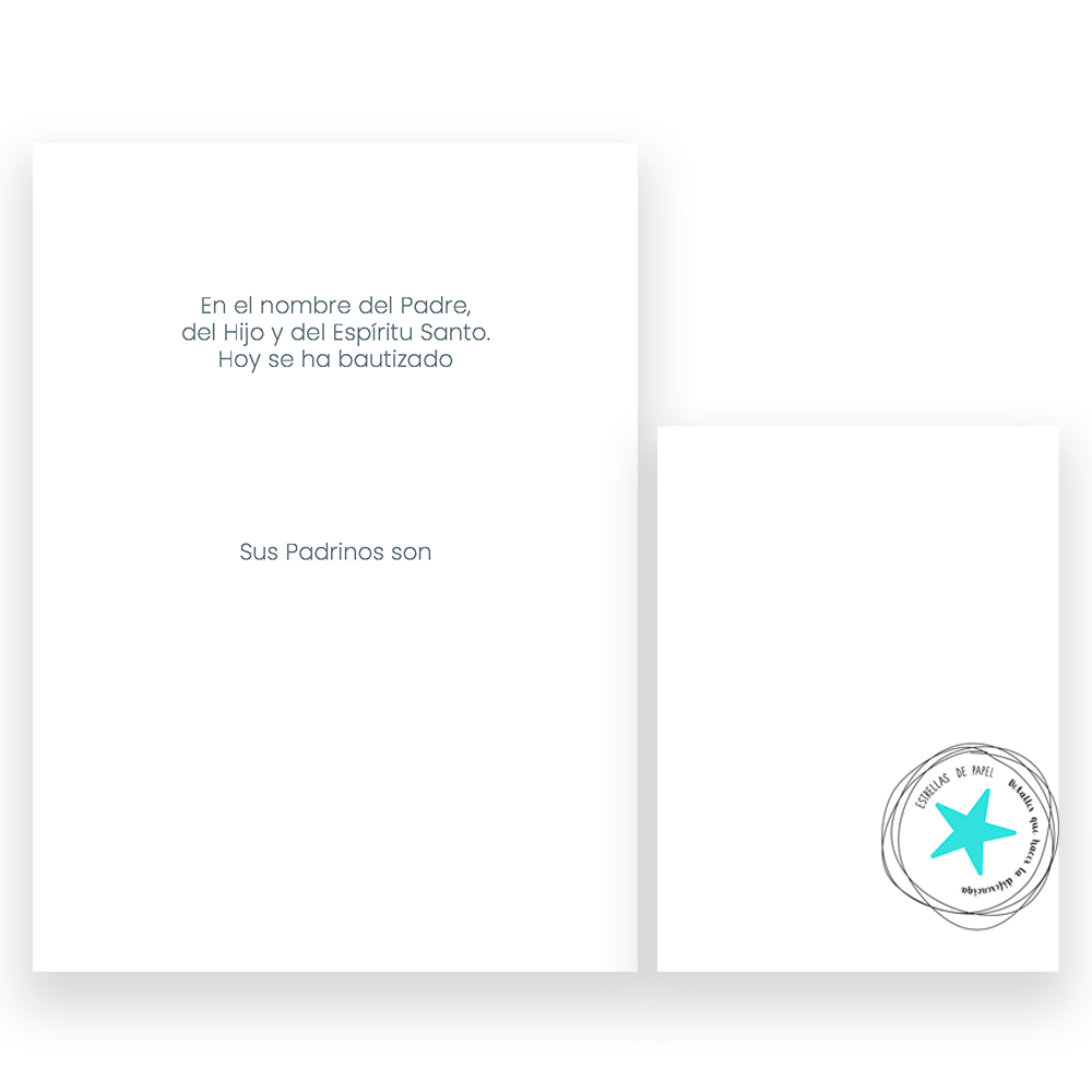 Set Bautizo Niño 4: 24 Santitos + 24 Chapitas Imán