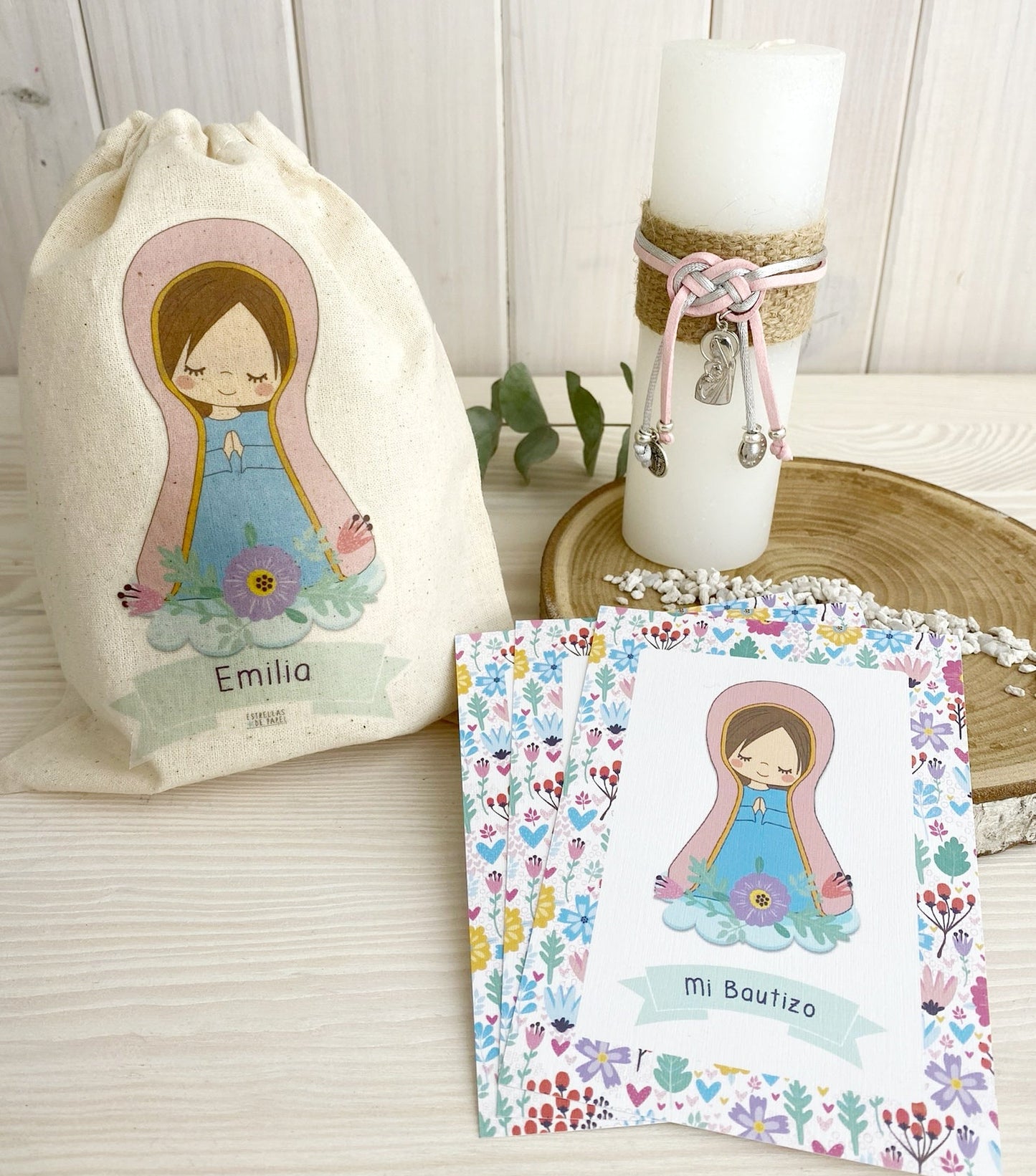 Santito bautizo niña: Virgen Lupe Flores