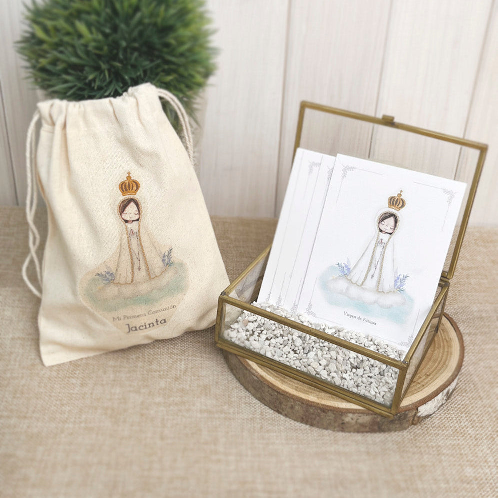 Set Comunión Niña 1: 36 Santitos + 1 Bolsa de Santitos