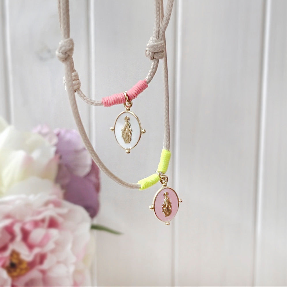 Collar Virgen colores