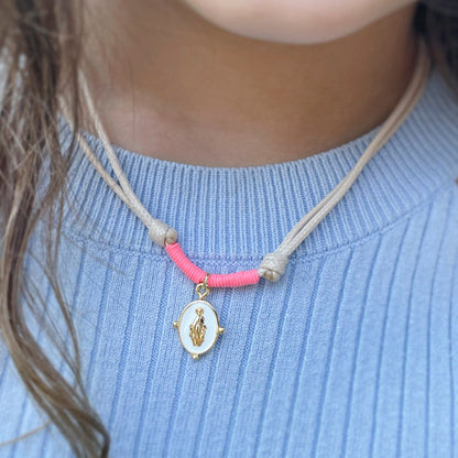 Collar Virgen colores