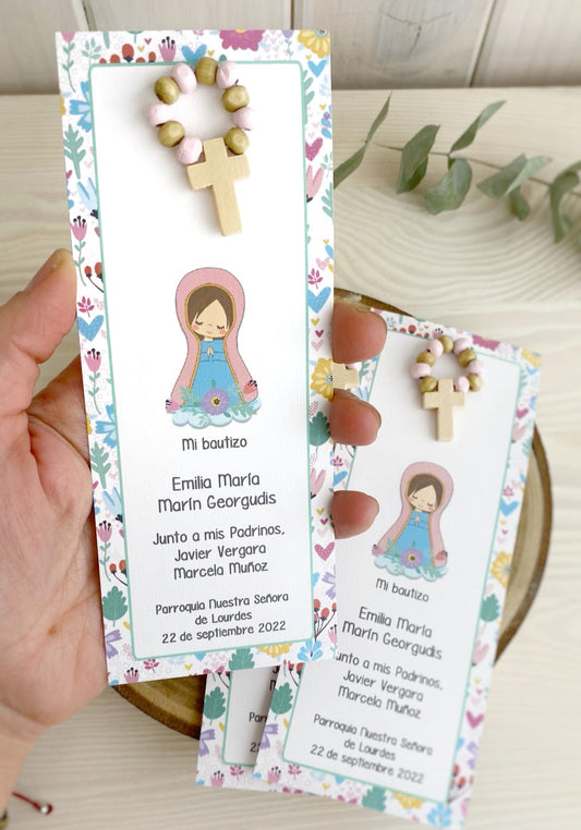 Santito bautizo niña: Marcalibro Virgen Lupe Flores