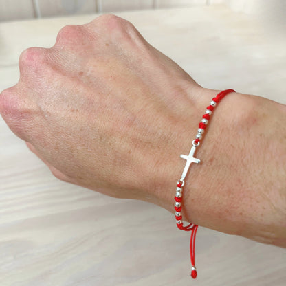 Pulsera Macramé Cruz