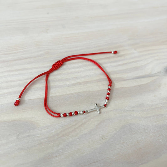 Pulsera Macramé Cruz