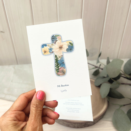 Santito bautizo niño: Colección Cruz Colores