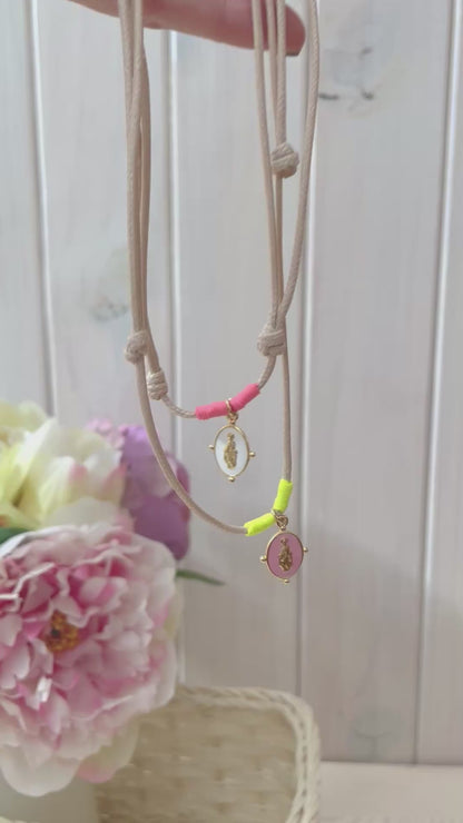Collar Virgen colores