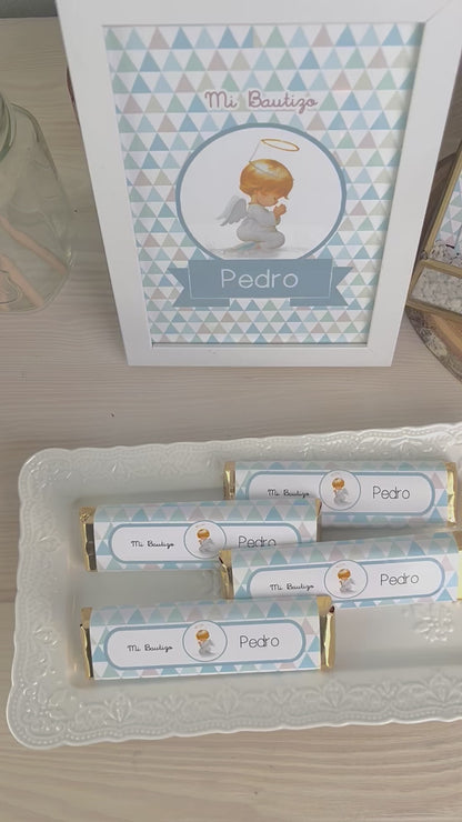Decoración bautizo niño: Chocolate